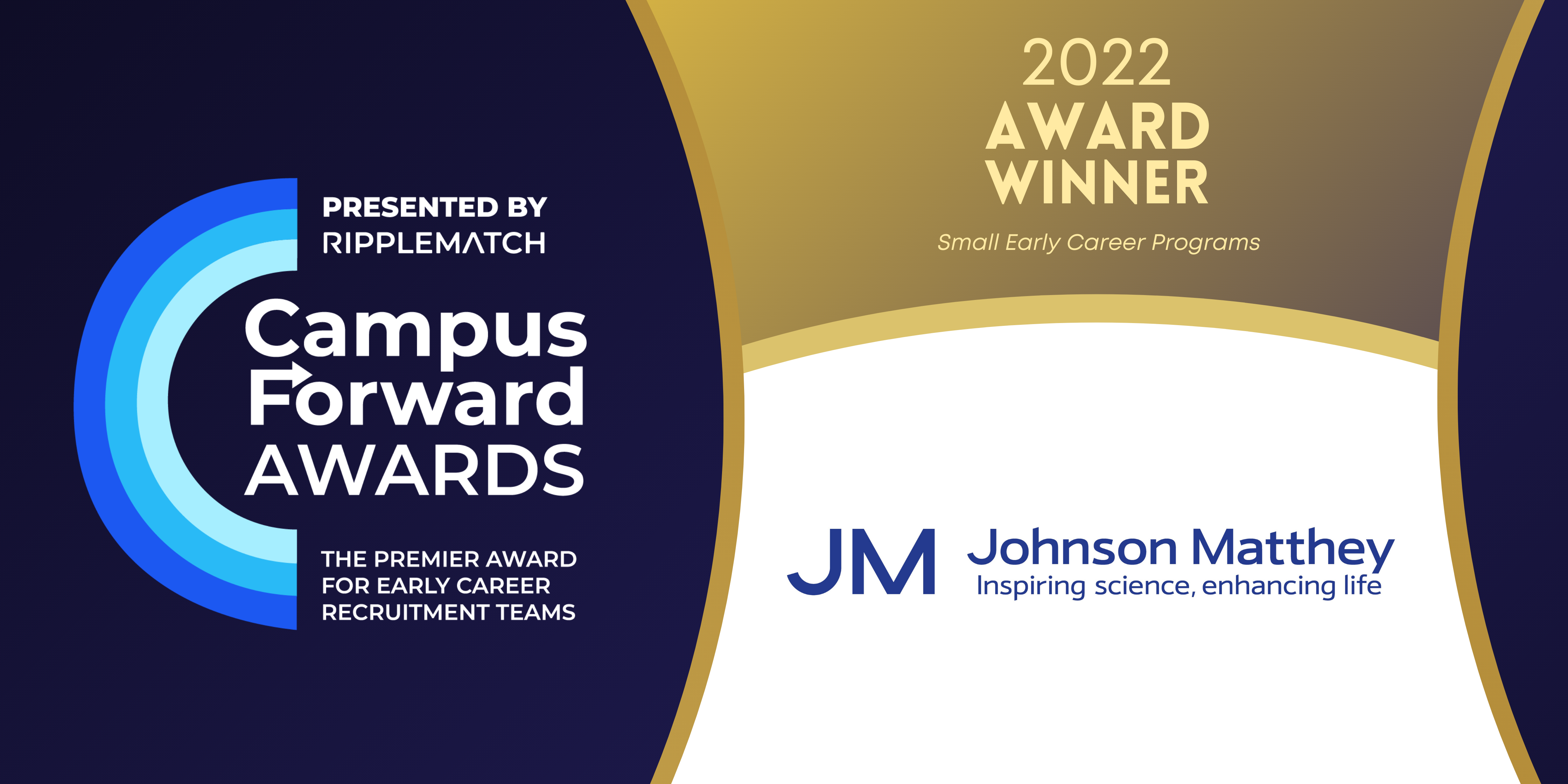 Johnson Matthey is a Campus Forward Award Winner 2022